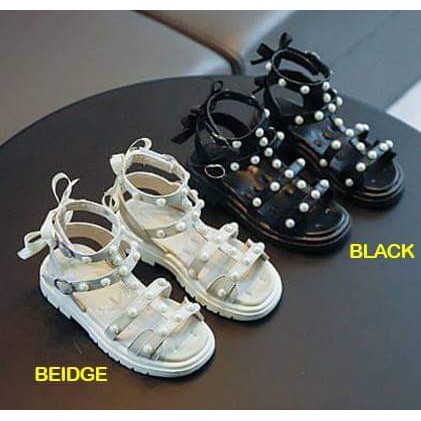 Sepatu Sandal Anak Perempuan Gipsy Pearl Ribbon