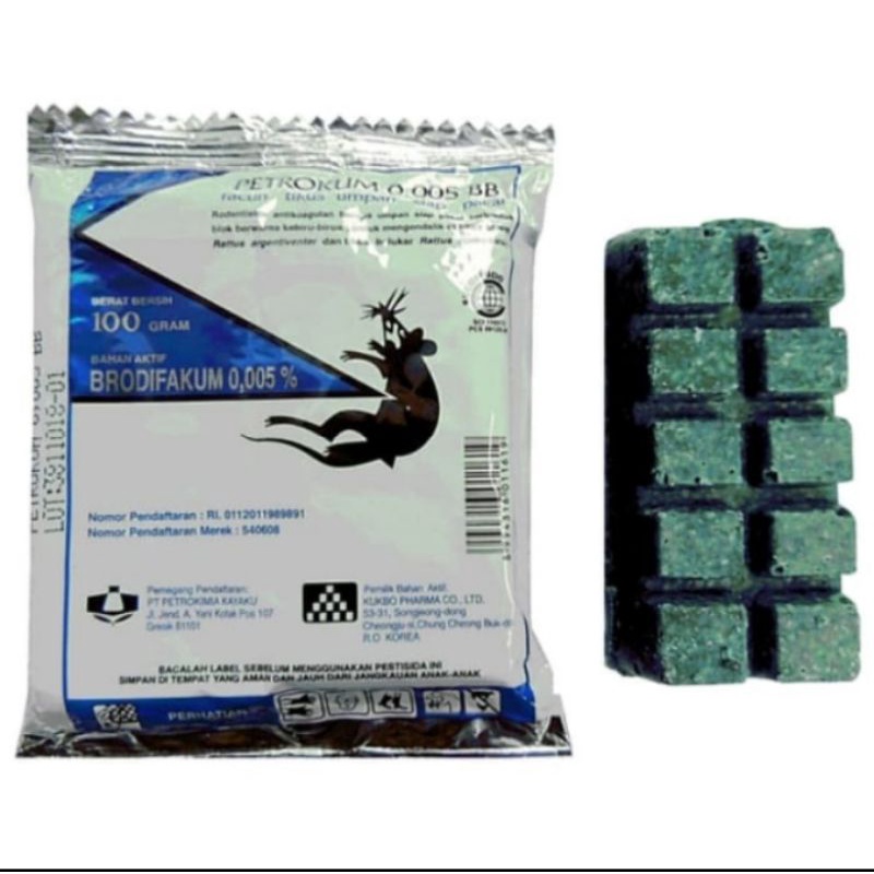 [MAKASSAR] Racun Tikus Petrokum Asli Mati kering