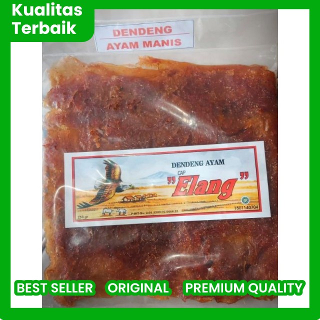 

Abon Boyolali - Dendeng ayam cap elang 250 gram