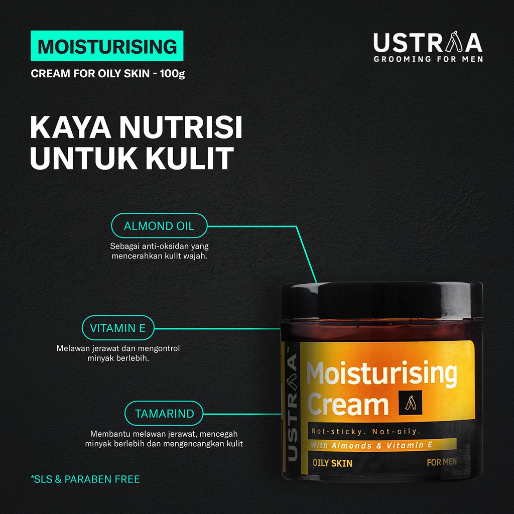 Ustraa Skincare Cowok Paket Bundling Lengkap Perawatan Wajah Pria