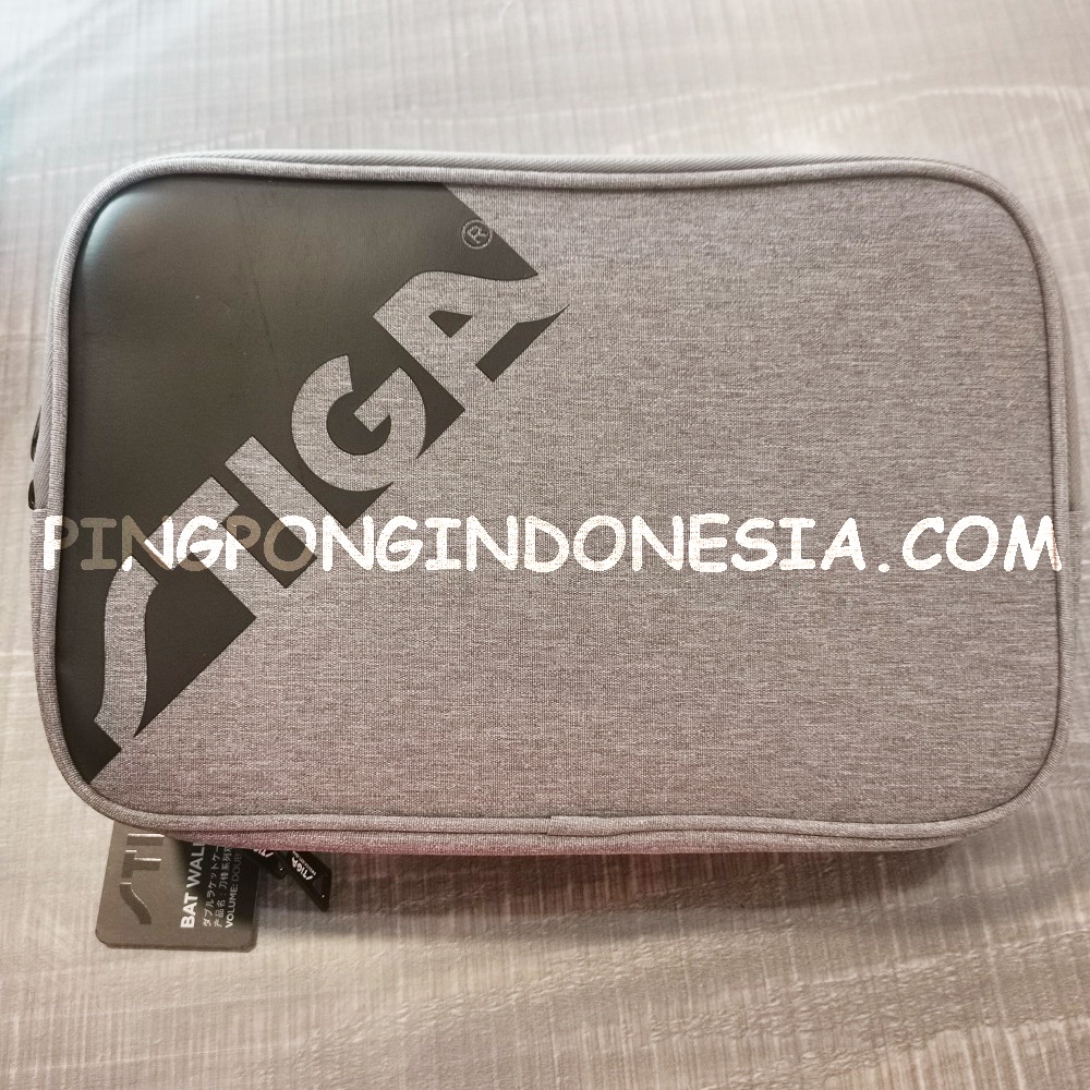 Stiga Edge Double Bat Wallet - Blade Cover Pingpong Sarung Bet Case Tenis Meja Square Hard Bag Tas R