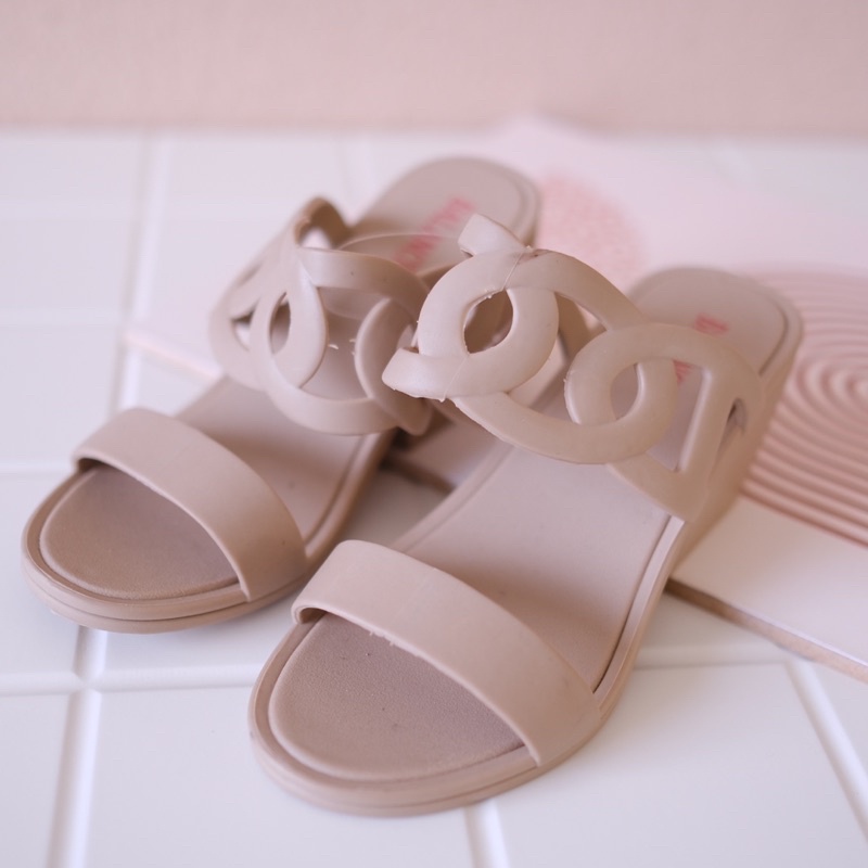 Jenny Balance Sandal Jelly Wanita Terbaru - Candy Lady