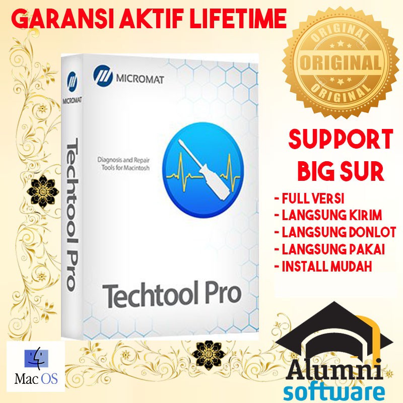 [FULL VERSION] Techtool Pro 13 Mac BIG SUR - GARANSI AKTIVASI