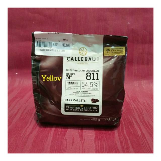 

Callebaut Dark Callets 811 54,5% (400 gr)