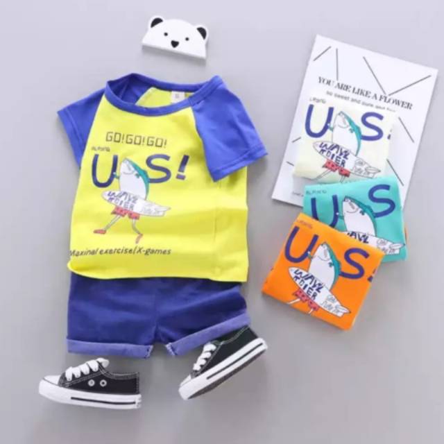 Stelan anak laki- laki import/stelan anak laki-laki murah/setelan anak laki-laki/stelan anak cowok