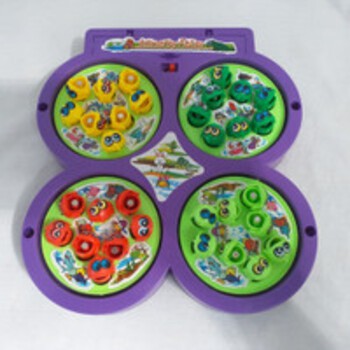 Mainan Pancing Magnet 4 Kolam/Fishing Game/Catching Game OKE***