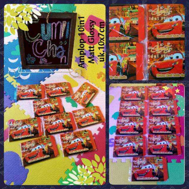 

Cumiichan Amplop CARS Merah 10in1