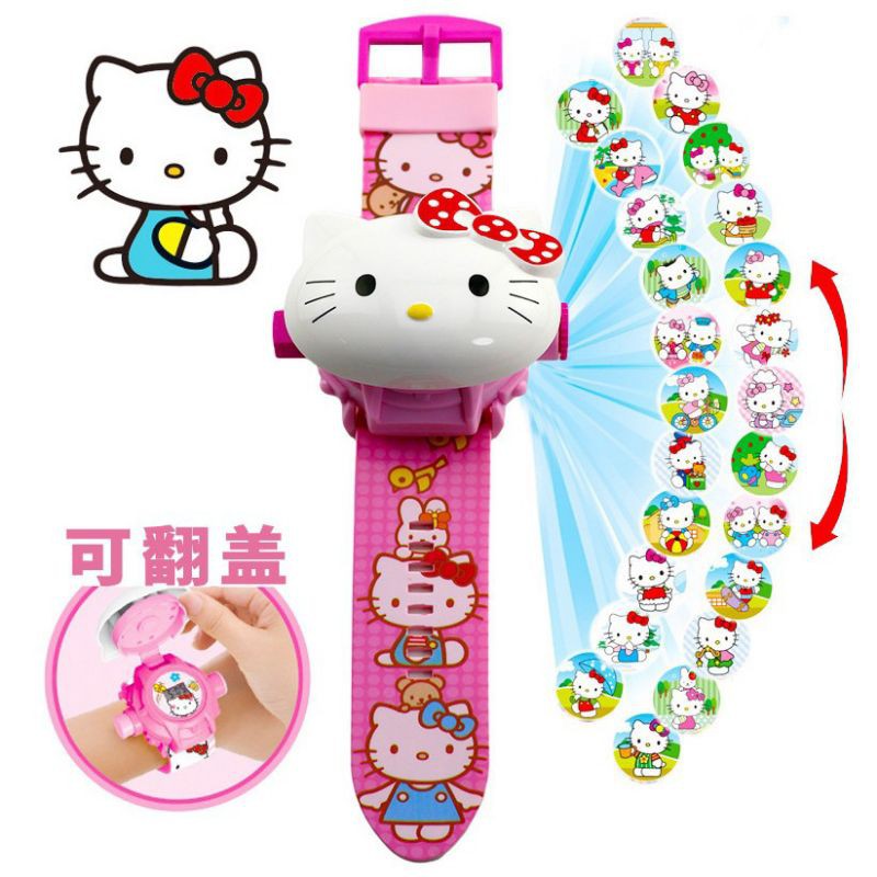 JAM HELLO KITTY ANAK PEREMPUAN /JAM LUCU /JAM UNIK