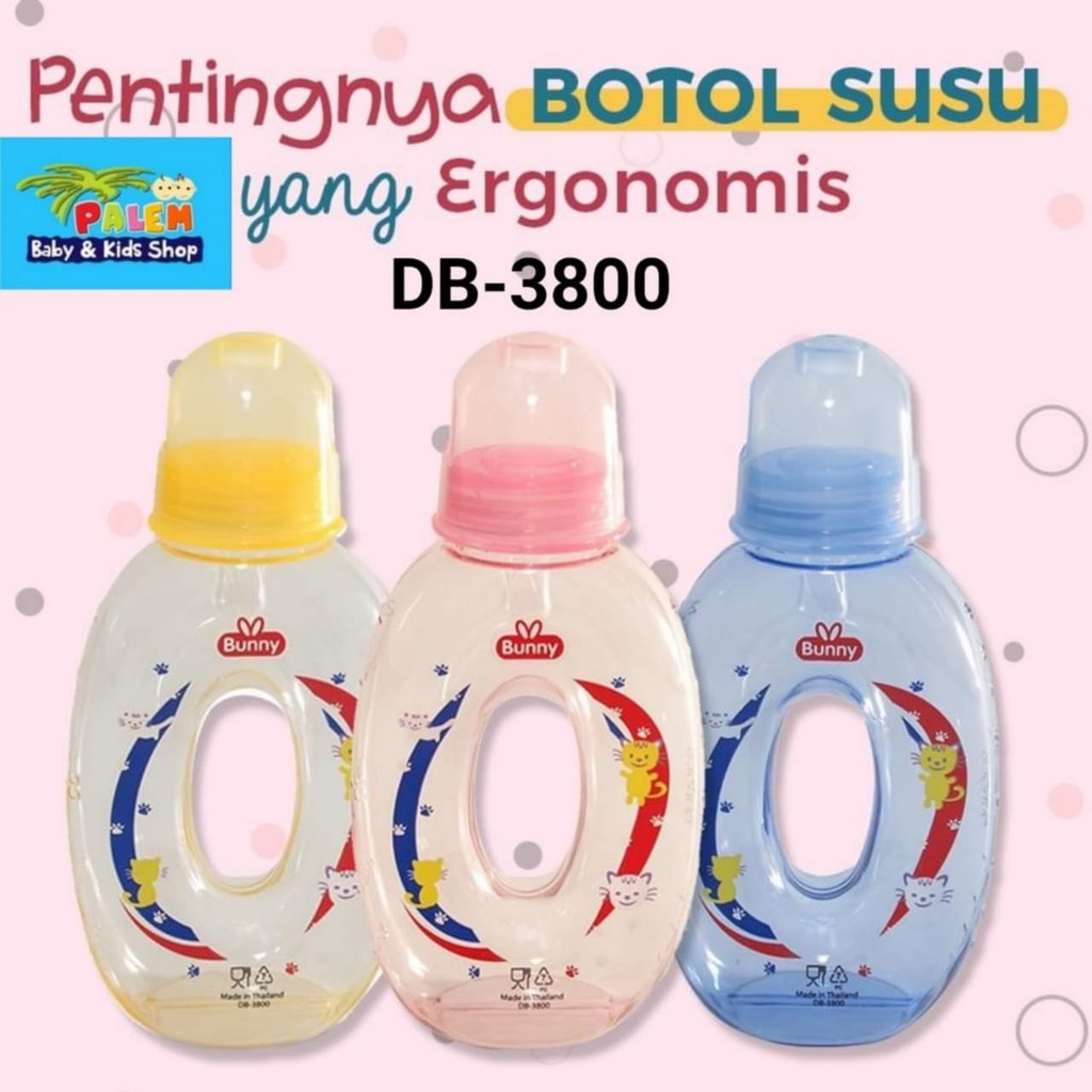 lusty bunny botol susu donut 120 ml dan 240 ml