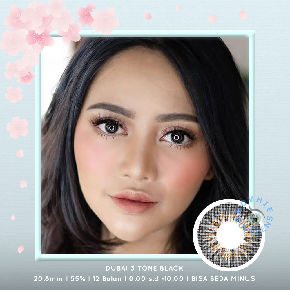 SOFTLENS DUBAI 3 TONE BLACK