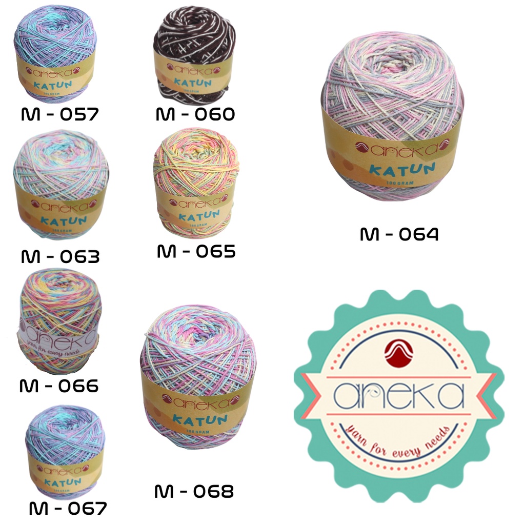 KATALOG -  Benang Rajut Katun Mambo / Cotton Mambo Yarn Catalog PART 2