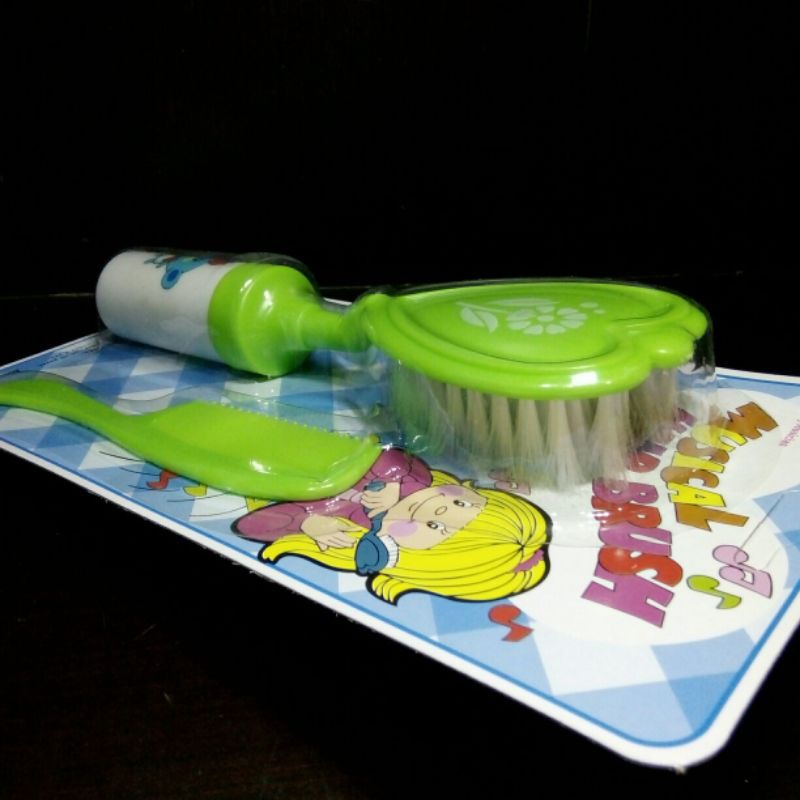 Sisir dan Sikat Musik Bayi 2in1 (330c)