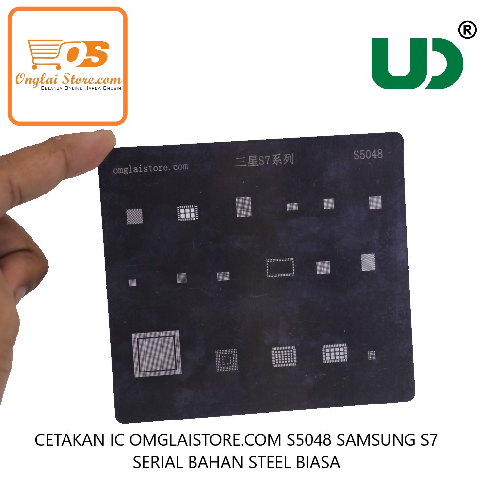 Cetakan Ic Omglaistore.Com S5048 Samsung S7 Serial Bahan Steel Biasa (Harga Spesial)