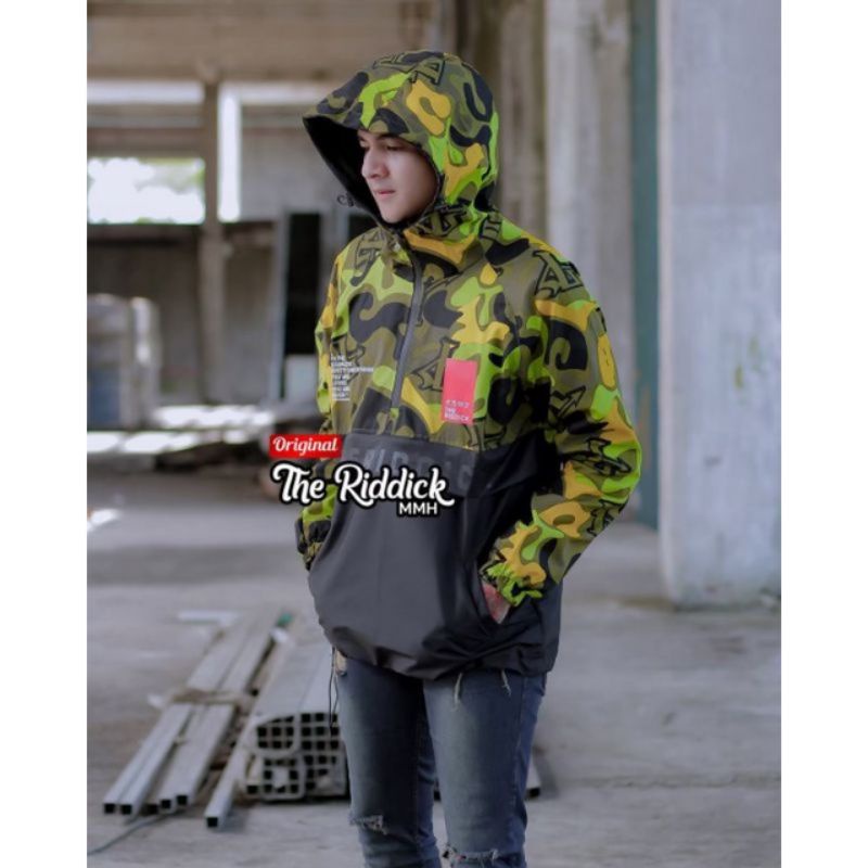 Jaket Cagoule Original Japanese Series THE RIDDICK™ Jaket Outdoor | Jaket Pria/Jaket Cowo