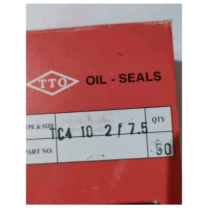 Oil seal shock breaker belakang vario 10x21x7.5// Seal Shock breaker vario 10 21 7,5