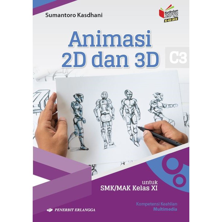 Animasi 2d 3d Smk Mak Kls Xi Kikd 0057600010 Shopee Indonesia