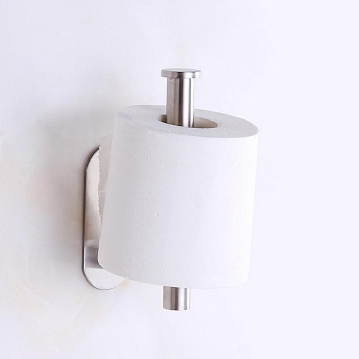 Gantungan Tisu Roll Toilet Stainless Steel Bathroom Organizer Holder