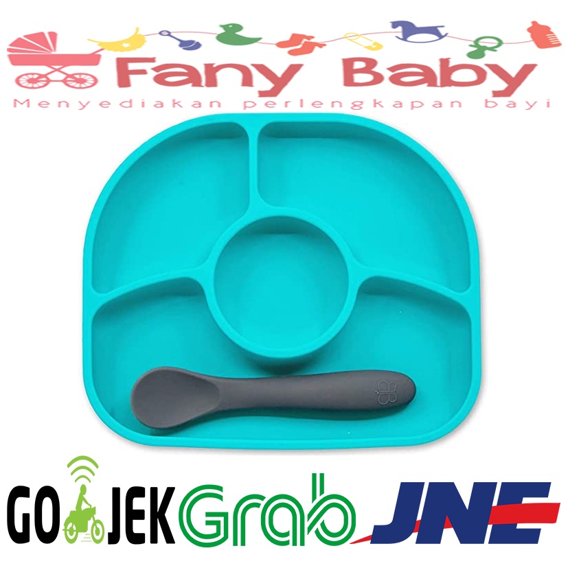 BBLUV YUMI SILICONE PLATE &amp; SPOON