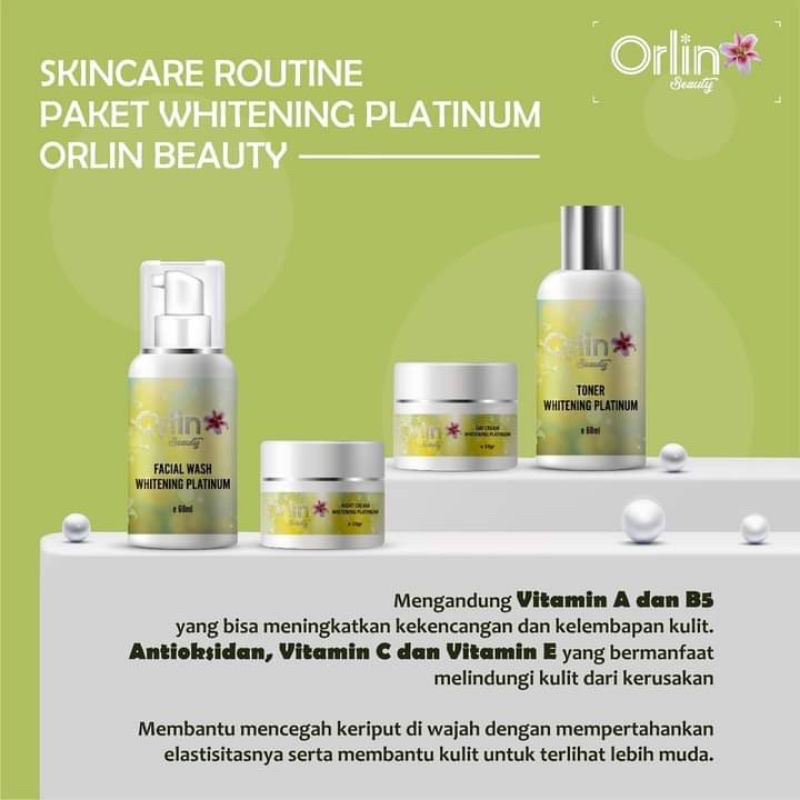 WHITENING PlATINUM ORLIN BEAUTY / ORLIN TEGAL