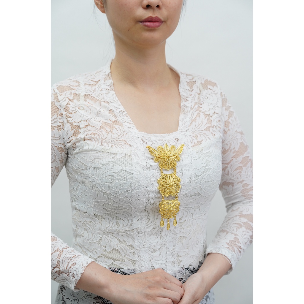 Bros Kebaya Pengantin Bros Kutubaru Susun Brooch Kutu Baru Jurai Bakar Modern Tradisional Aksesoris Etnik 112