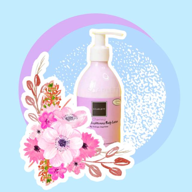 Lotion Pemutih badan l Handbody pemutih l SCARLETT WHITENING BODY LOTION