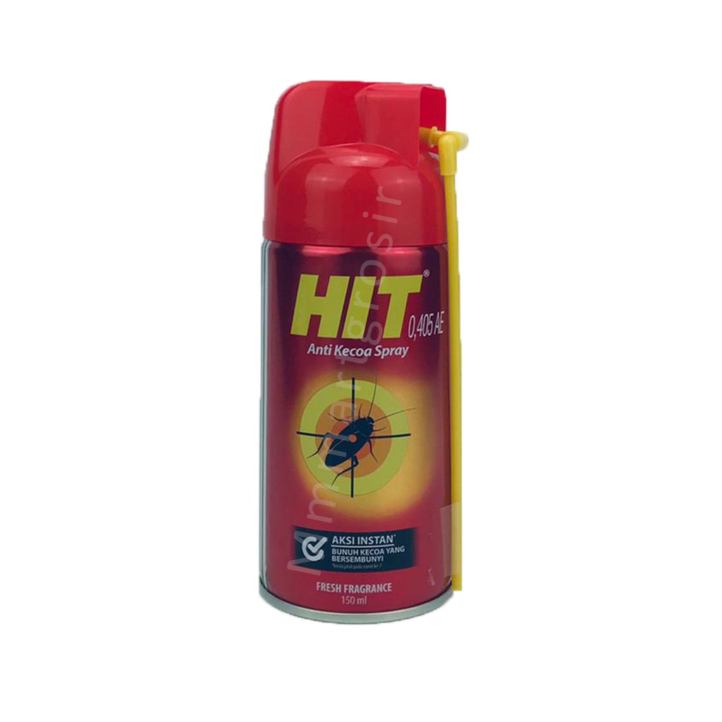 HIT ANTI KECOA SPRAY 325ML &amp; 150ML MERAH