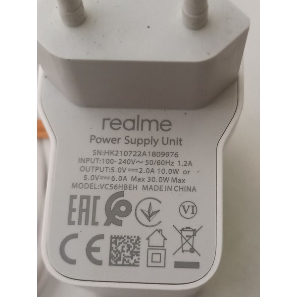 Charger Realme 8 ORI copotan HP