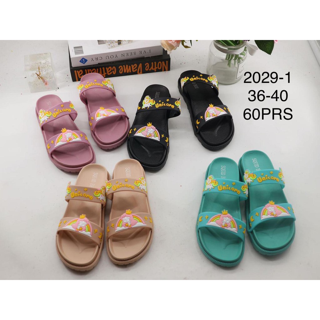 SALE Sandal Karet Wanita 2029 1 Squid Bee Import Sendal Korea SDLWW