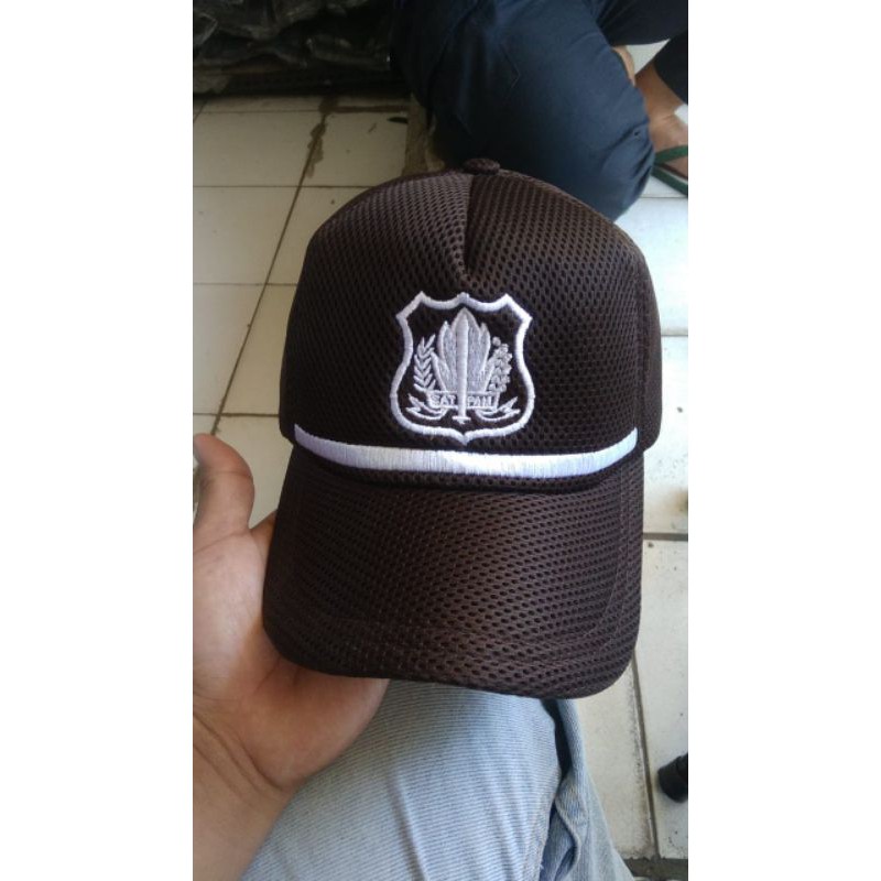 TOPI SATPAM TERBARU - TOPI SATPAM JALA