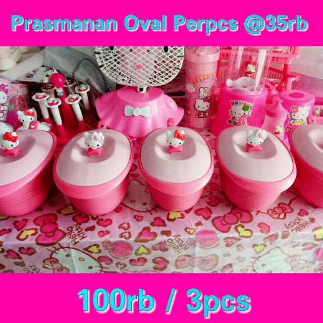 Prasmanan Oval Hello Kitty