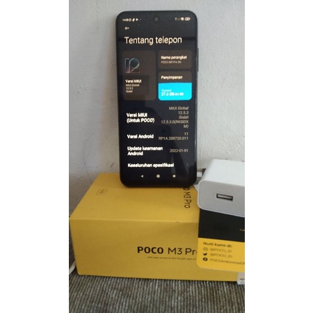 POCO M3 PRO 5G GARANSI RESMI (SEKEN) FULL SET