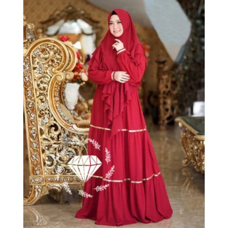 Modis Gaul Terkini Modern Elegan/ GAMIS GRACELLA BY ERIC SUMMER| BUSANA MUSLIM SYAR'I