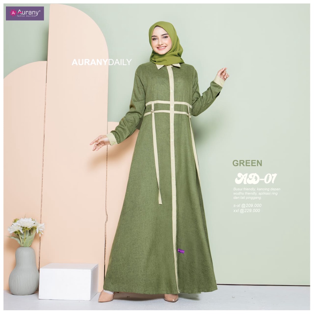 Baju Gamis AURANY-DAILY (AD.01)