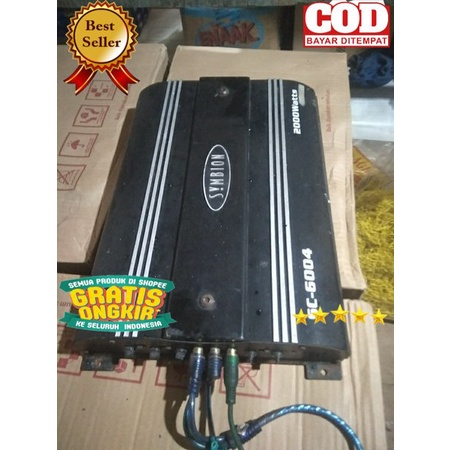 MOBIL CAR POWER AMLIFIER 4 CANNEL SYMBION SC-6004  2.000 wat