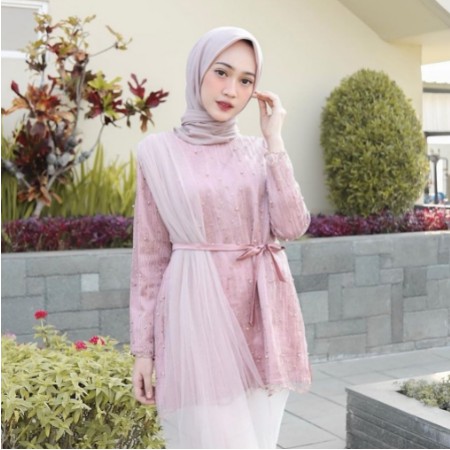 SETELAN TILE / SETELAN TUNIK CELANA / SETELAN WANITA / SETELAN KONDANGAN / BAJU KONDANGAN