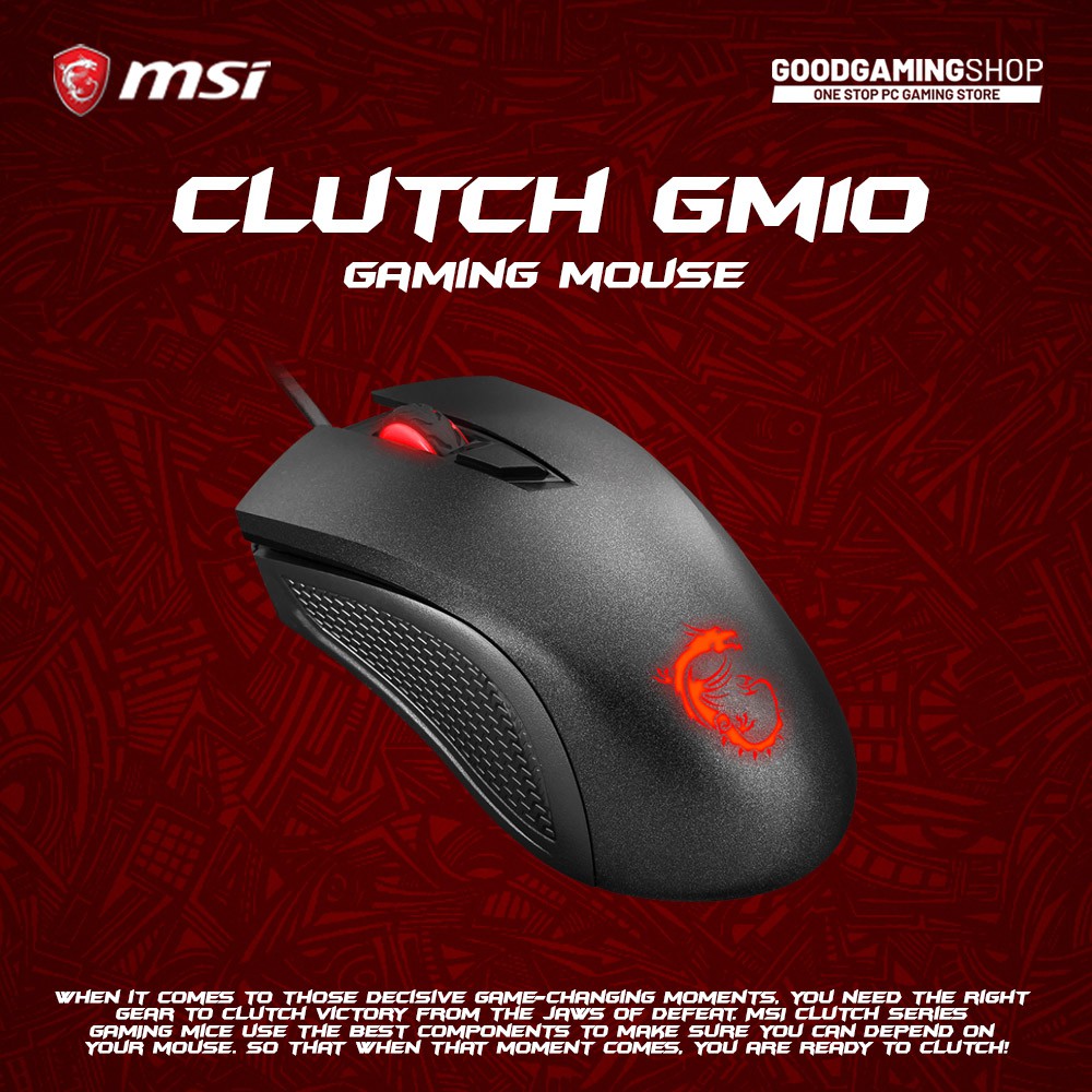 MSi Clutch GM10 - Gaming Mouse