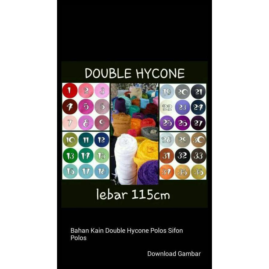Kain Chiffon Double Hycon