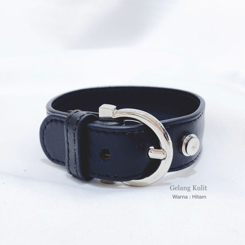 Promo Gelang tangan kulit import /gelang branded bahan kulit Gt022