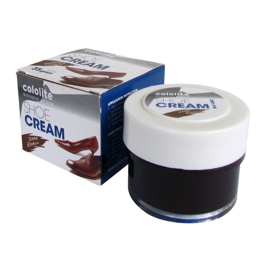 Ktmstore Shoe Cream Semir Sepatu Perawatan Sepatu kulit Krim 35gr Cololite 0009