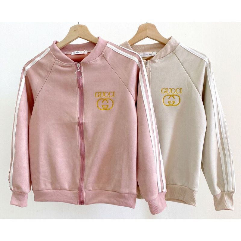 QUEEN SAKURA GUCCI VELVET JACKET IMPORT- JACKET SUEDE WANITA IMPORT - B3267Q