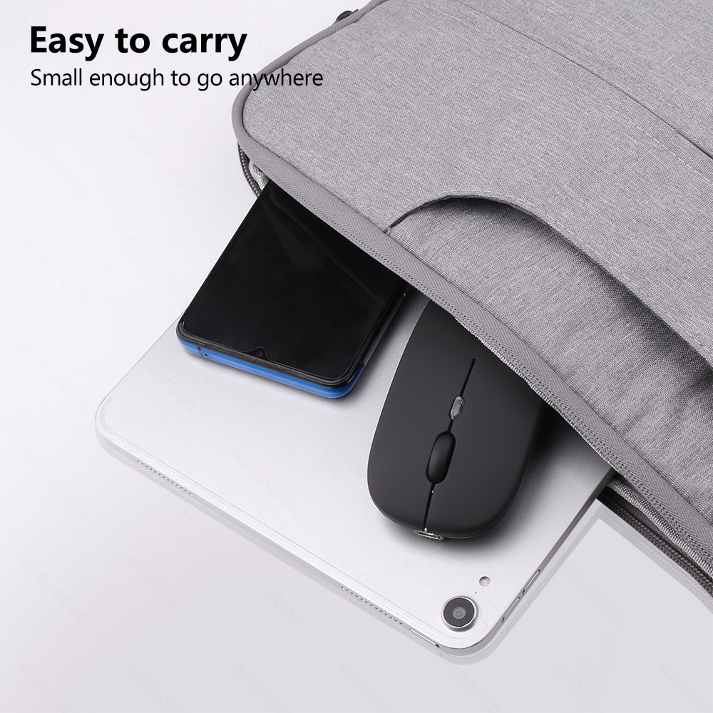 goojodoq Mouse Bluetooth Rechargeable Wireless Mouse Ultra-thin Silent LED Colorful Backlit Gaming Mouse
