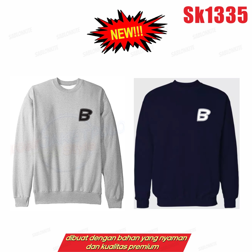 MURAH!!! SWEATER KPOP TAEHYUNG B BLURR SK1335 UNISEX