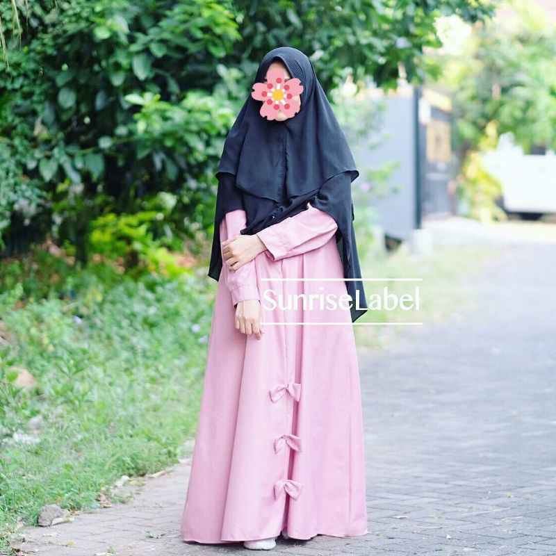 ALLURE DRESS, gamis katun jrpsng, gamis olos, gamis syar'i, gamis bumil busui friendly, gamis katun,