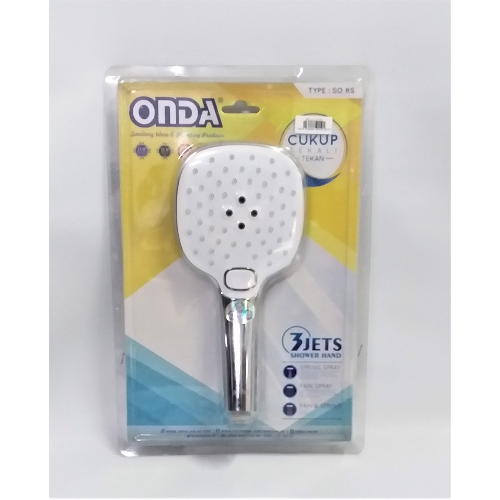 HAND SHOWER / SHOWER MANDI / SHOWER KAMAR MANDI / ONDA SO RS