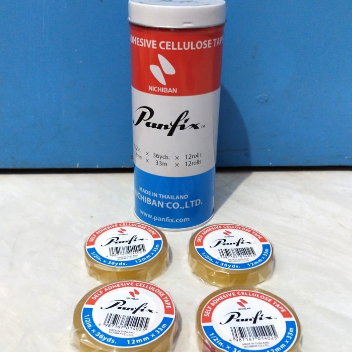 

Isolasi Panfix 1/2 In X 36 Yard/Selotip Bening Panfix