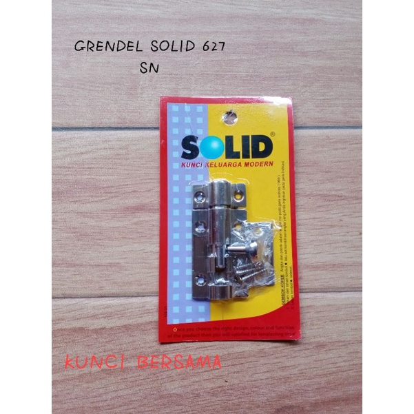 SOLID - GRENDEL PINTU/JENDELA, SELOT PINTU/JENDELA SOLID GR 627 2"