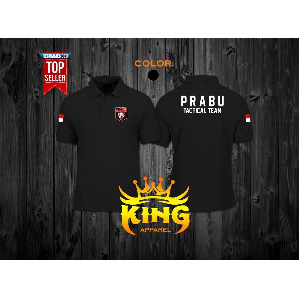 Kaos Baju Polo PRABU TACTICAL TEAM - KA000