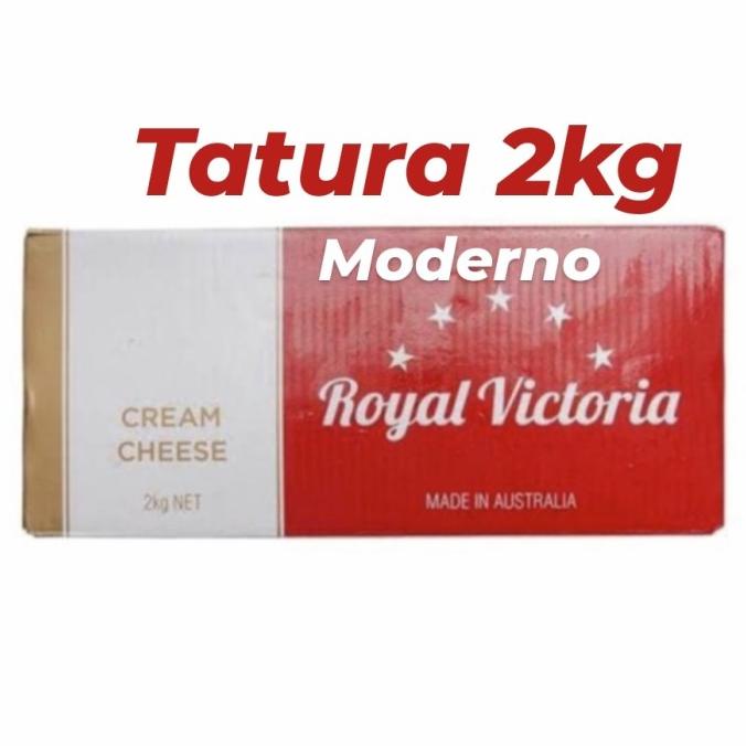 

(BISA COD) Royal Victoria Tatura Cream Cheese 2 Kg