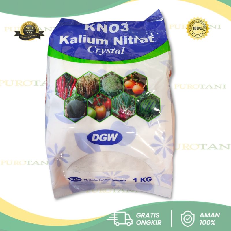 Pupuk KNO3 crystal DGW pupuk pembuahan 1Kg