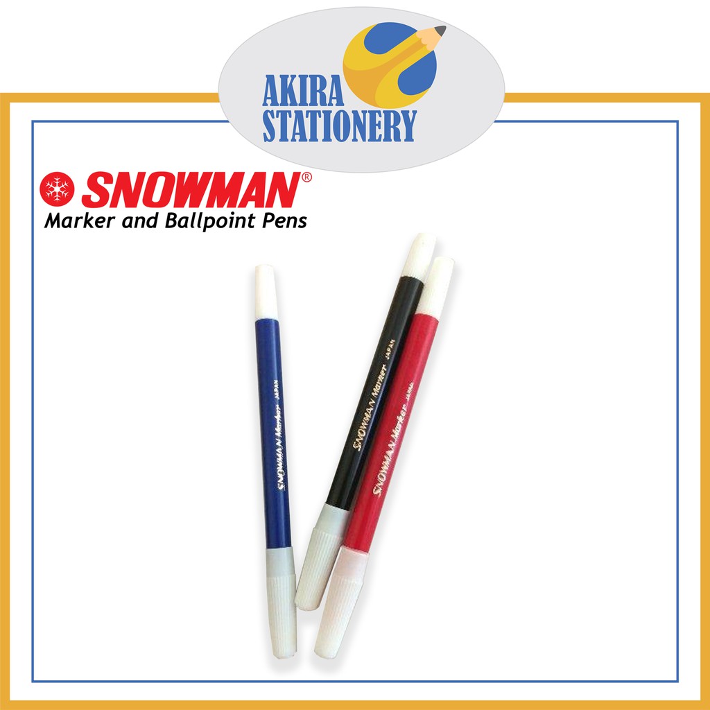 

Spidol SNOWMAN Kecil PW 1A Hitam / Biru / Merah / Hijau / Kuning / Coloring Pen 1 Colour / Spidol 1 Warna ( PCS )